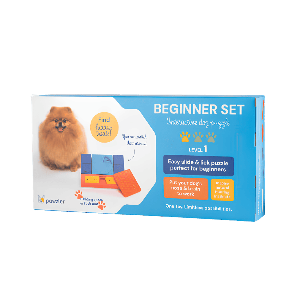 Pawzler Beginner Set - modułowa zabawka logiczna dla psa, poziom 1