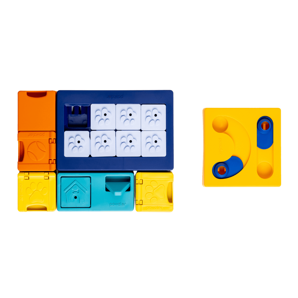 Pawzler Smarty Set - modułowa zabawka logiczna dla psa, poziom 2
