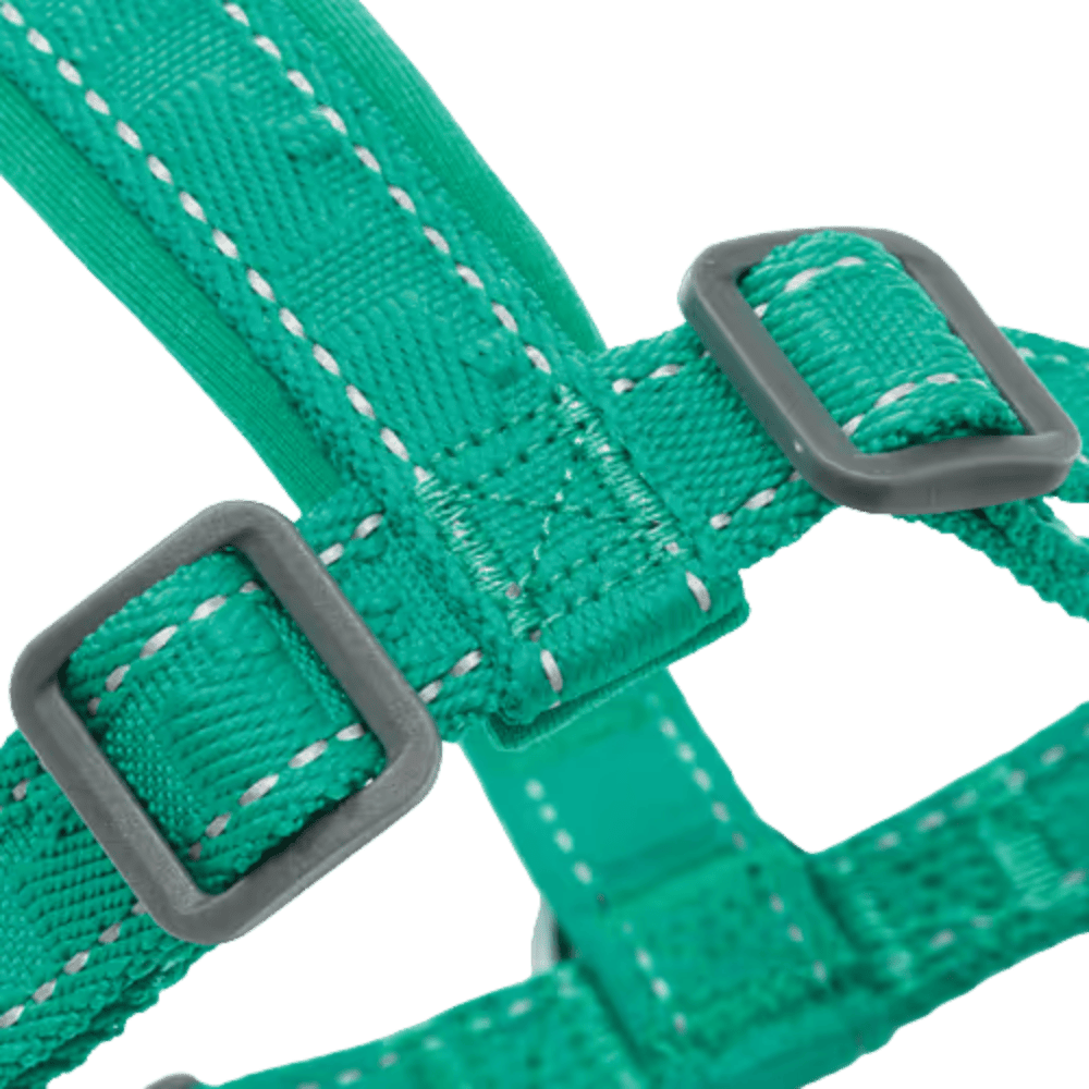 Hurtta Casual Eco Y-Harness Peacock - Szelki guard dla psa, turkusowe