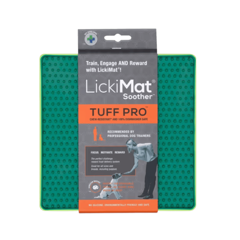 LickiMat Tuff Soother Pro - Treningowa mata do lizania dla psa i kota, twarda