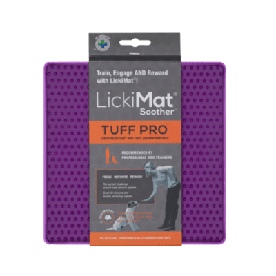 LickiMat Tuff Soother Pro - Treningowa mata do lizania dla psa i kota, twarda - obrazek 5