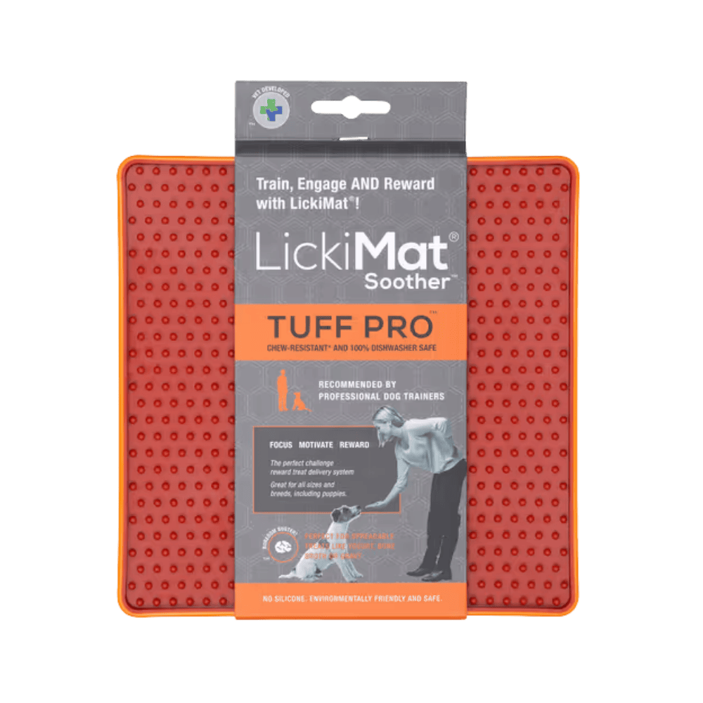 LickiMat Tuff Soother Pro - Treningowa mata do lizania dla psa i kota, twarda