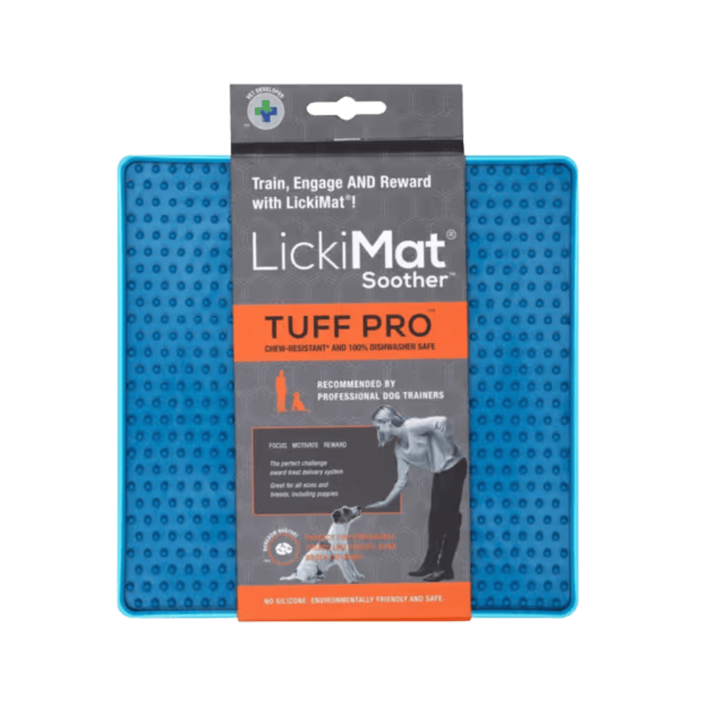 LickiMat Tuff Soother Pro - Treningowa mata do lizania dla psa i kota, twarda