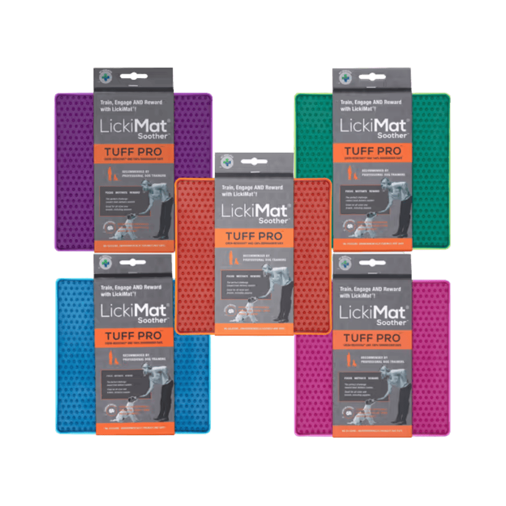 LickiMat Tuff Soother Pro - Treningowa mata do lizania dla psa i kota, twarda