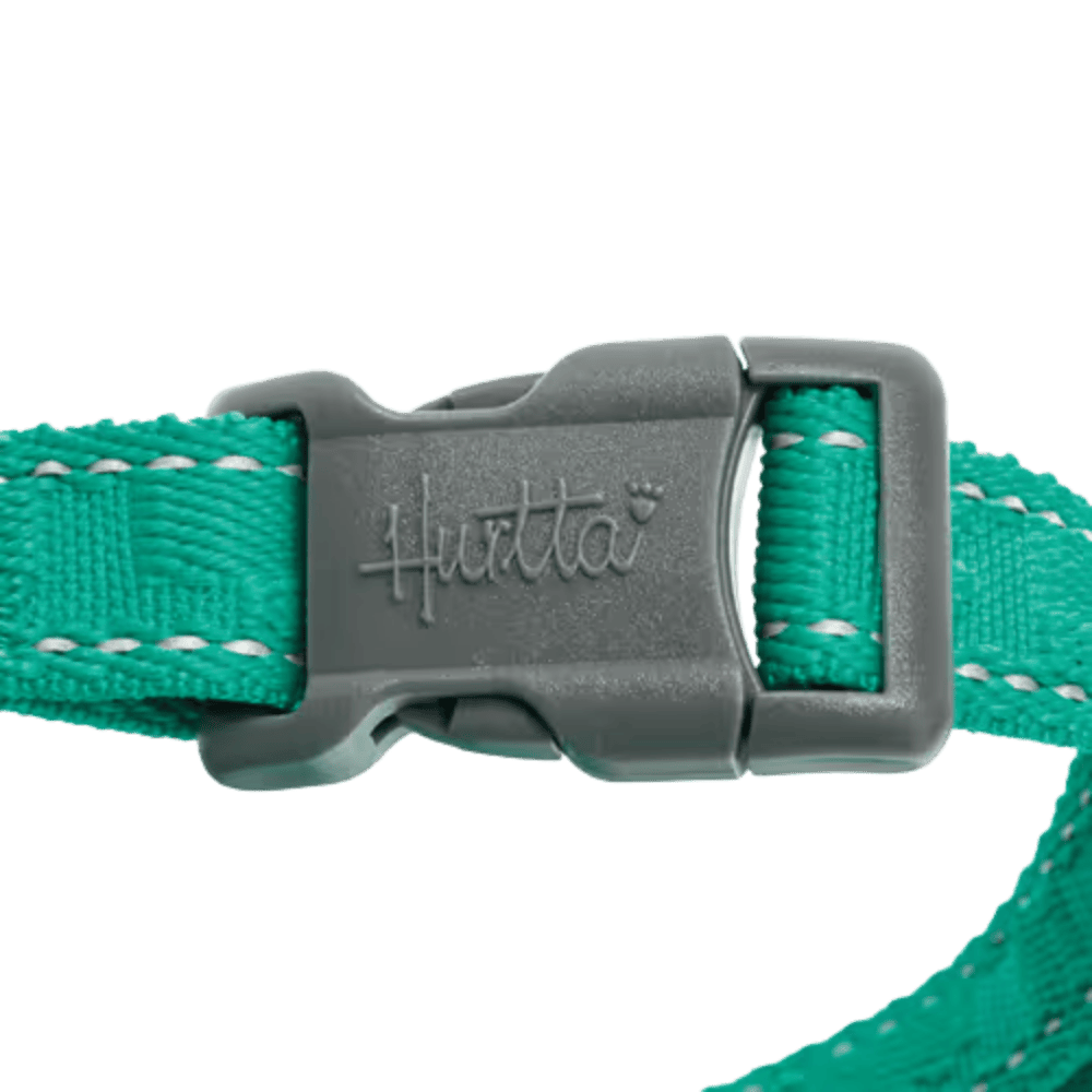 Hurtta Casual Eco Y-Harness Peacock - Szelki guard dla psa, turkusowe