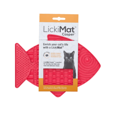 LickiMat Classic Casper - Mata do lizania dla kota, miękka - obrazek 1