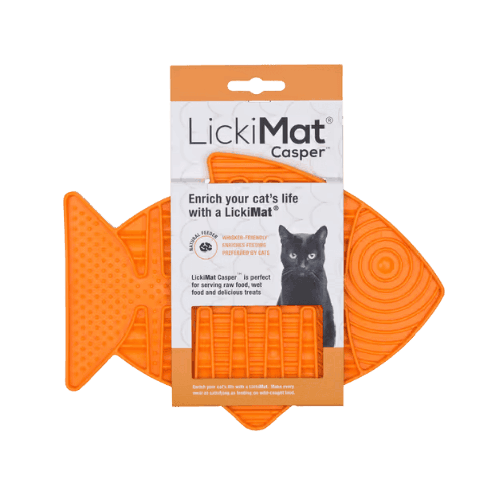 LickiMat Classic Casper - Mata do lizania dla kota, miękka