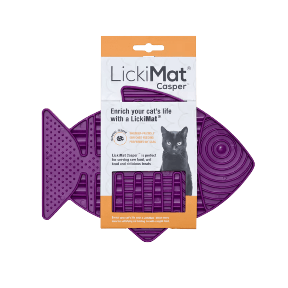 LickiMat Classic Casper - Mata do lizania dla kota, miękka