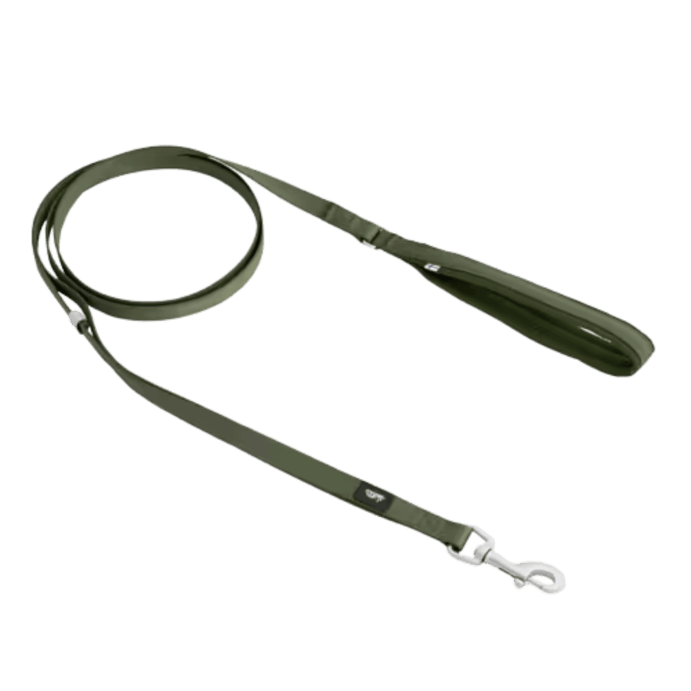 Hurtta Seeker Standard Leash Forest - Smycz dla małych i średnich psów, zielona 180cm