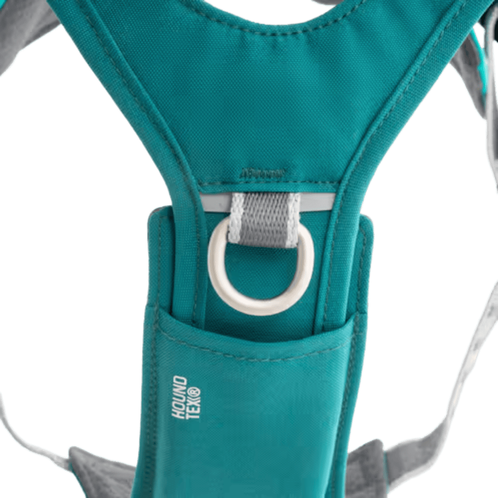 Hurtta Rover Harness Peacock - Szelki dla średnich i dużych psów, turkusowe
