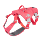 Kolor: Hurtta Safeguard Eco Harness Strawberry - Antyucieczkowe szelki dla psa, czerwone