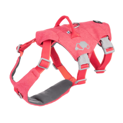 Hurtta Safeguard Eco Harness Strawberry - Antyucieczkowe szelki dla psa, czerwone - obrazek 1