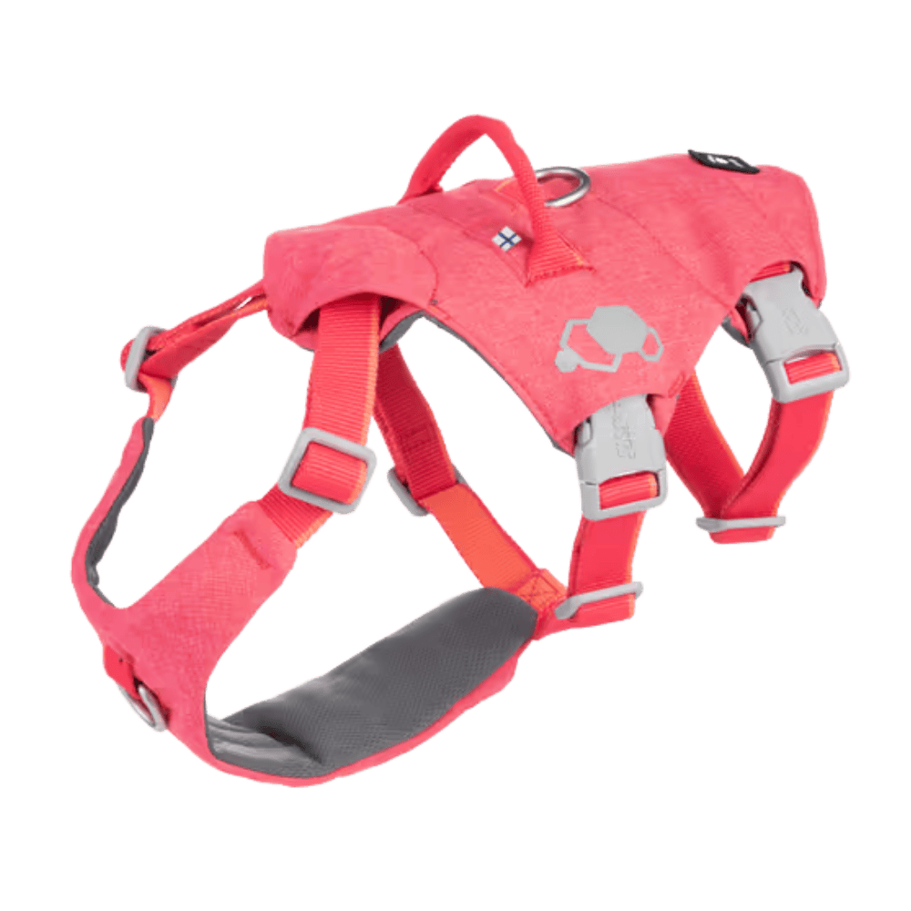 Hurtta Safeguard Eco Harness Strawberry - Antyucieczkowe szelki dla psa, czerwone