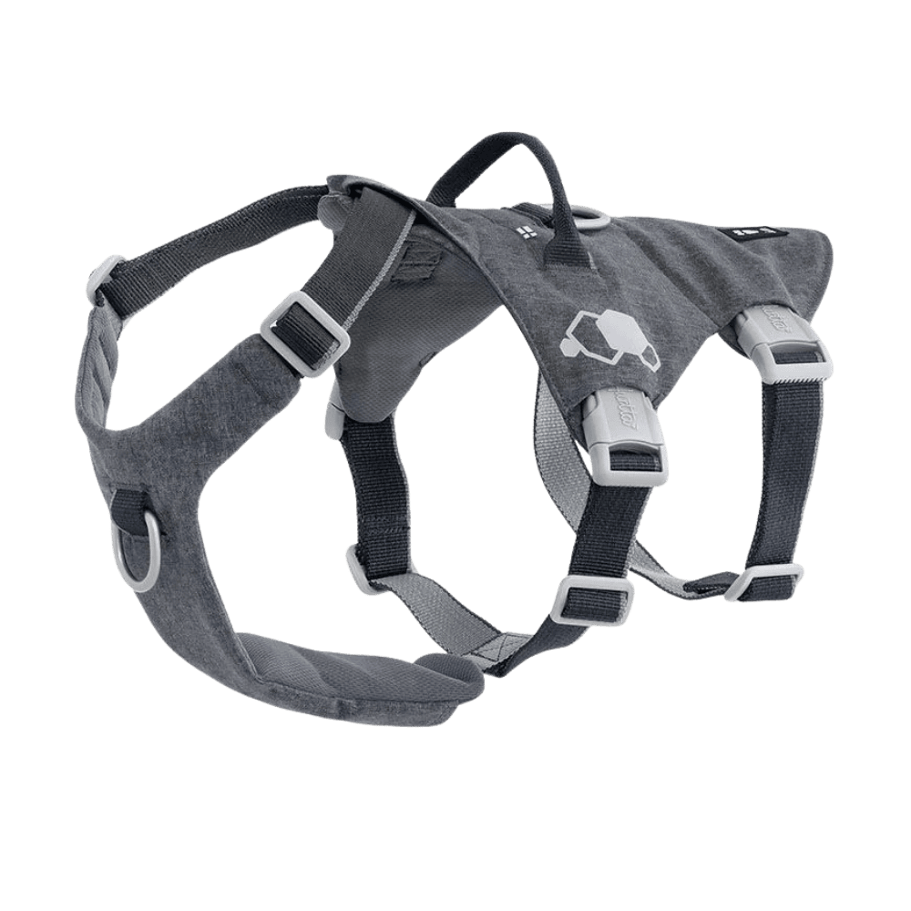 Hurtta Safeguard Eco Harness Blackberry - Antyucieczkowe szelki dla psa, grafitowe