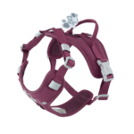 Kolor: Hurtta Weekend Warrior Harness II ECO Eggplant - Szelki dla psów aktywnych, bordowe
