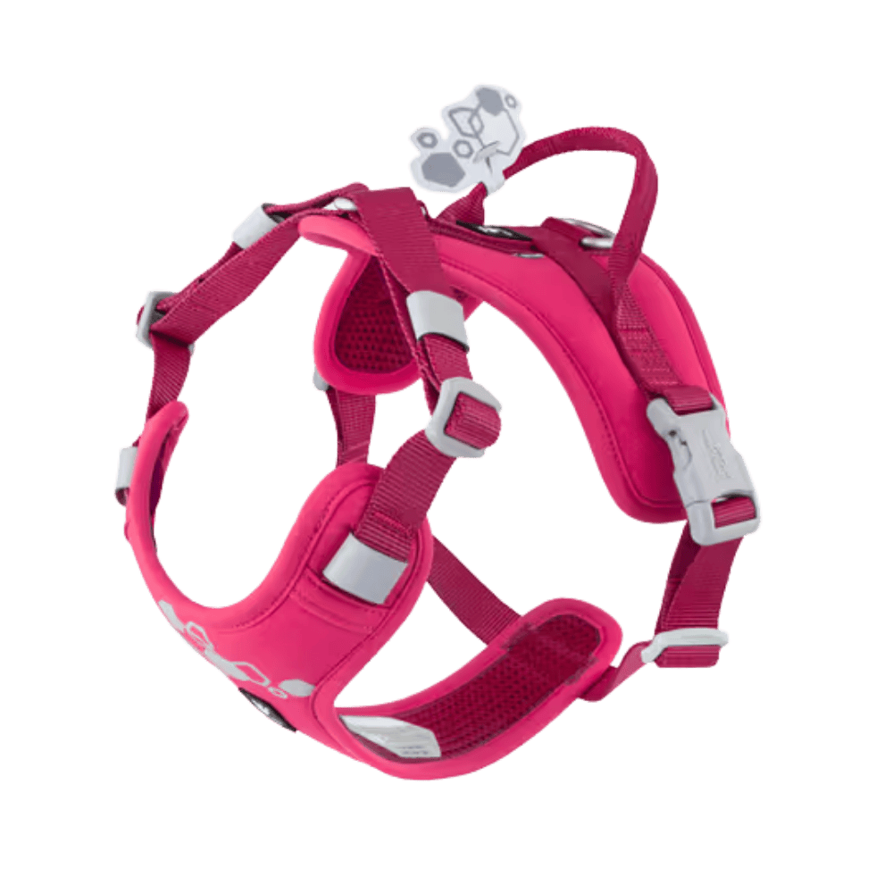 Hurtta Weekend Warrior Harness II ECO Ruby - Szelki dla psów aktywnych, różowe