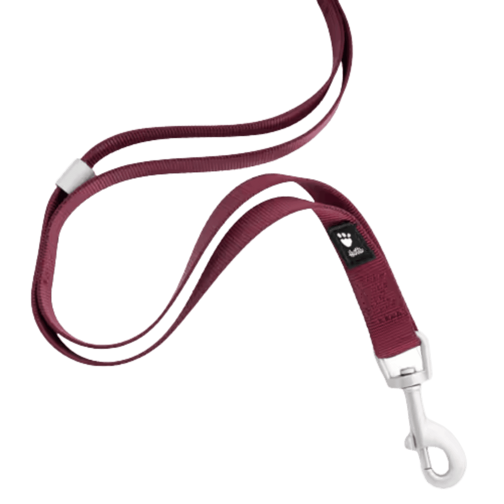 Hurtta Weekend Warrior Standard Leash II Eggplant - Smycz spacerowa, bordowa 180cm