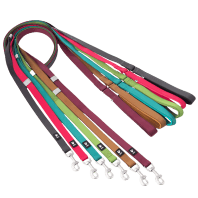 Hurtta Weekend Warrior Standard Leash II Ruby - Smycz spacerowa, różowa 180cm - obrazek 3
