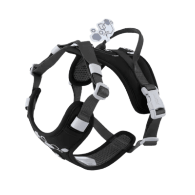Hurtta Weekend Warrior Harness II ECO Raven - Szelki dla psów aktywnych, czarne - obrazek 1