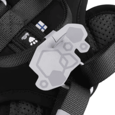 Hurtta Weekend Warrior Harness II ECO Raven - Szelki dla psów aktywnych, czarne - obrazek 4
