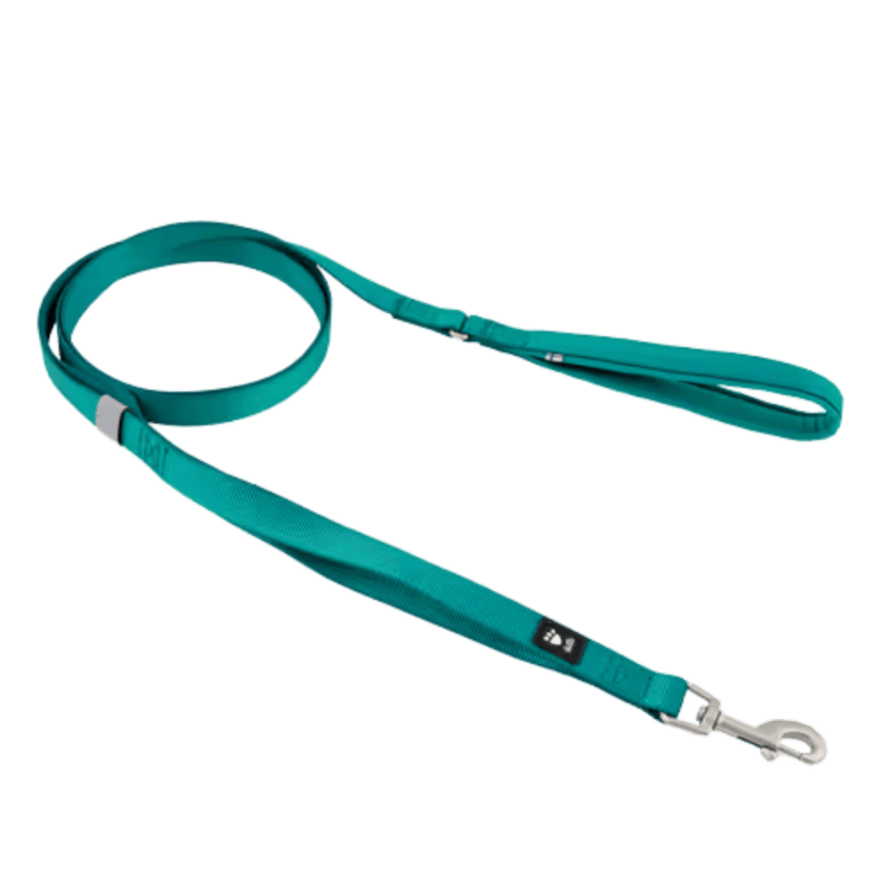 Hurtta Weekend Warrior Standard Leash II Peacock - Smycz spacerowa, turkusowa 180cm