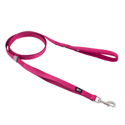 Hurtta Weekend Warrior Standard Leash II Ruby - Smycz spacerowa, różowa 180cm - obrazek 1