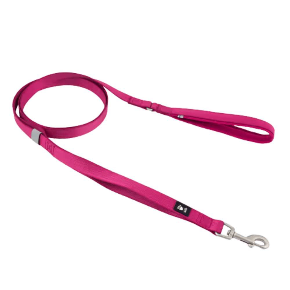 Hurtta Weekend Warrior Standard Leash II Ruby - Smycz spacerowa, różowa 180cm