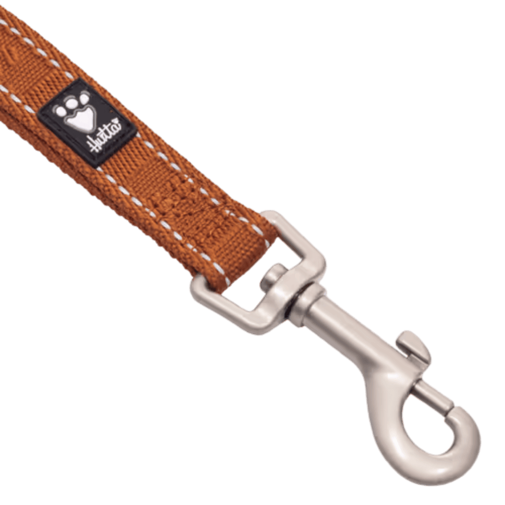 Hurtta Casual Reflective Leash Eco Cinnamon - Smycz spacerowa dla psa, brązowa
