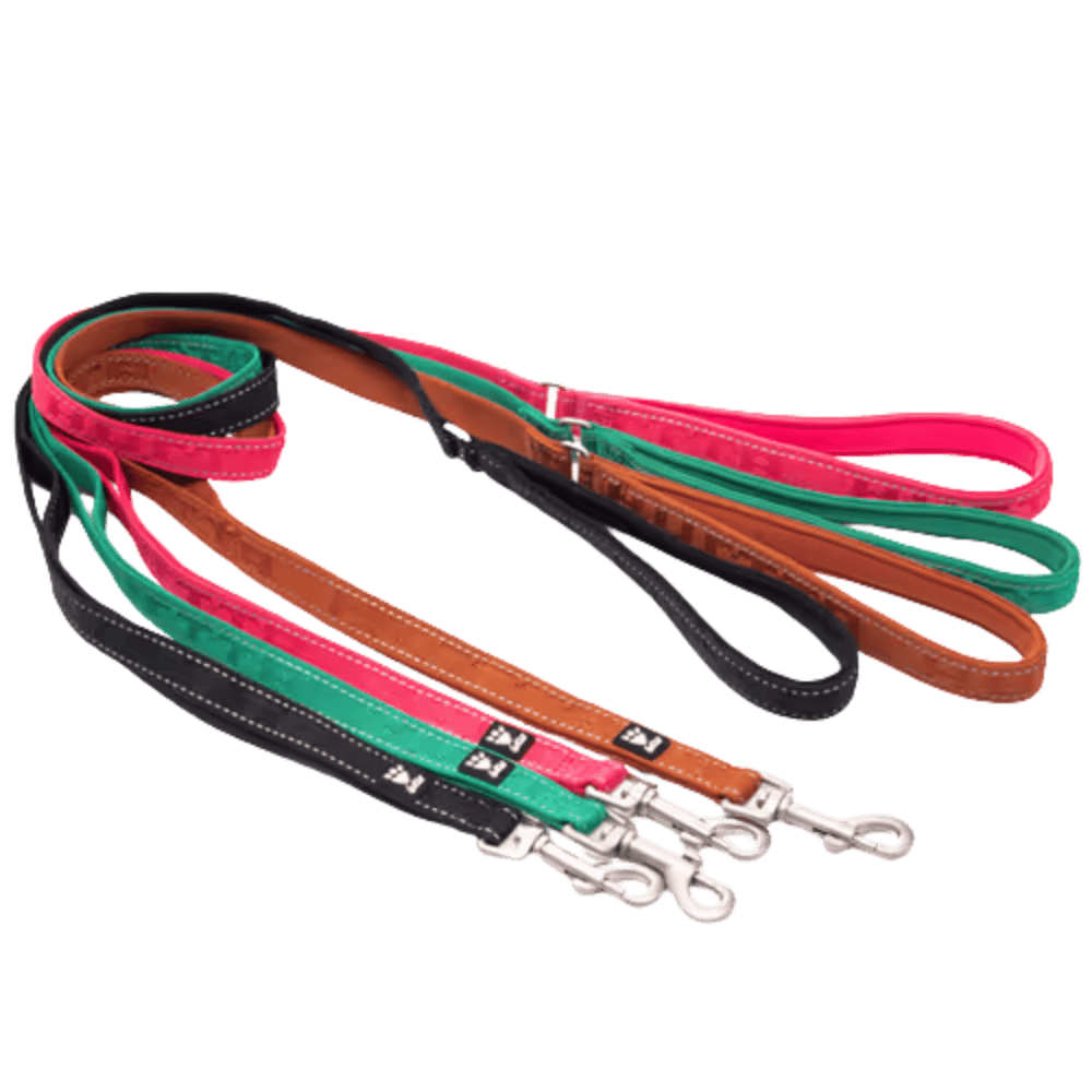 Hurtta Casual Reflective Leash Eco Ruby - Smycz spacerowa dla psa, różowa