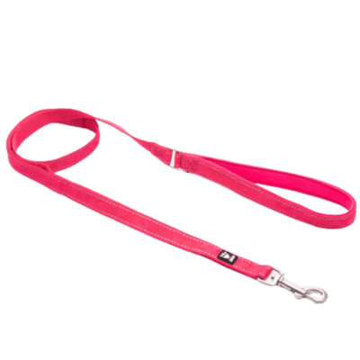 Hurtta Casual Reflective Leash Eco Ruby - Smycz spacerowa dla psa, różowa - obrazek 1
