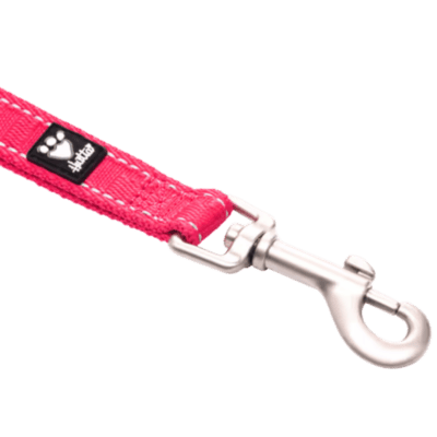 Hurtta Casual Reflective Leash Eco Ruby - Smycz spacerowa dla psa, różowa - obrazek 2