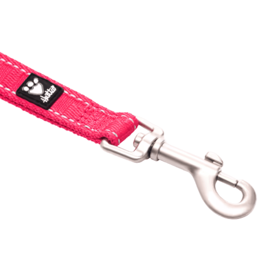 Hurtta Casual Reflective Leash Eco Ruby - Smycz spacerowa dla psa, różowa