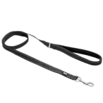 Kolor: Hurtta Casual Reflective Leash Eco Raven - Smycz spacerowa dla psa, czarna