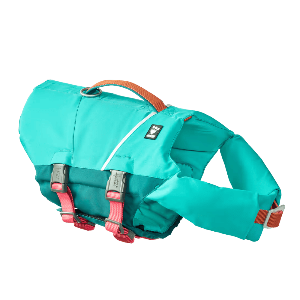 Hurtta Life Savior Eco Peacock - Kapok dla psa, turkusowy