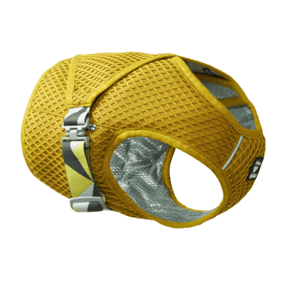 Hurtta Cooling Wrap Turmeric - Kamizelka chłodząca dla psa, musztardowa