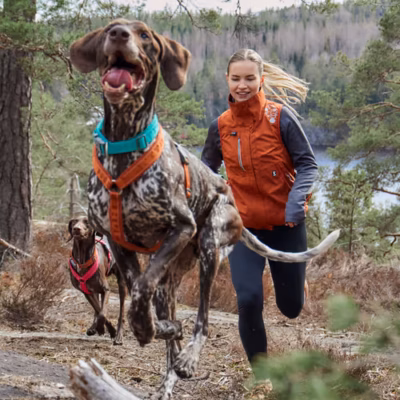 Hurtta Casual Eco Y-Harness Cinnamon - Szelki guard dla psa, brązowe - obrazek 2