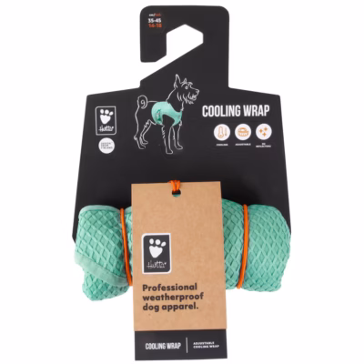 Hurtta Cooling Wrap Aqua - Kamizelka chłodząca dla psa, turkusowa - obrazek 4