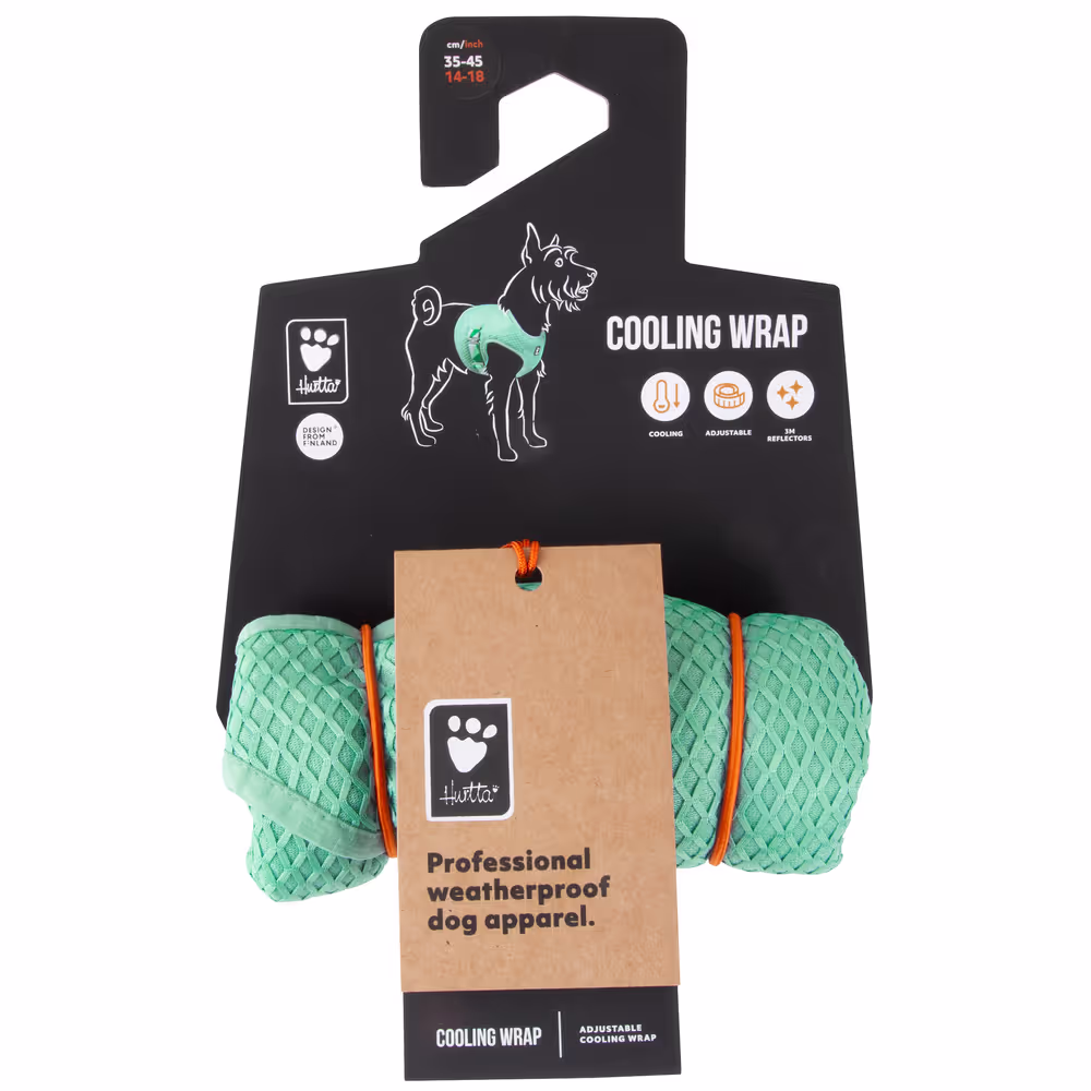 Hurtta Cooling Wrap Aqua - Kamizelka chłodząca dla psa, turkusowa