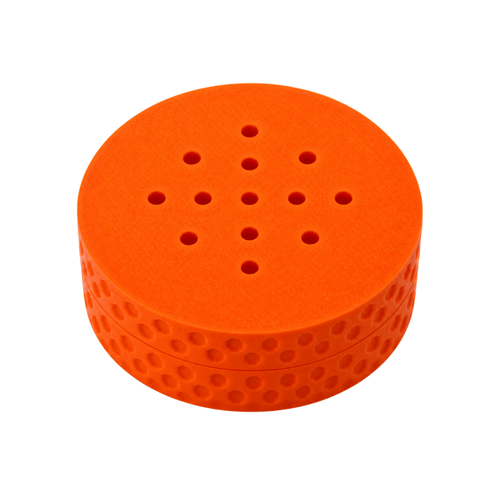 Petsbee Nosework Basic Orange - Puszka do noseworku dla psa, pojemnik na próbki zapachowe, pomarańczowy