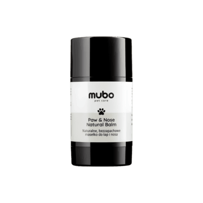 Mubo Paw & Nose Fragrance Free Natural Balm Stick - Naturalne, bezzapachowe masełko do łap i nosa w sztyfcie, dla psa i kota, 25g - obrazek 1