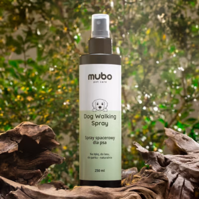 Mubo Dog Walking Spray - Spray spacerowy dla psa, z naturalnymi olejkami eterycznymi, 250ml - obrazek 2