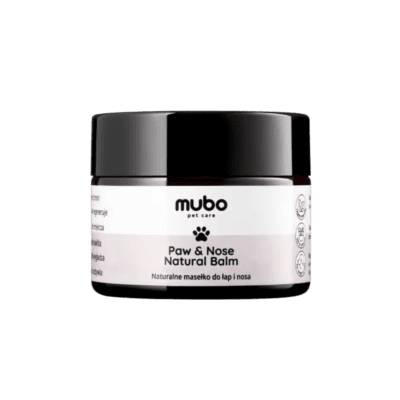 Mubo Paw & Nose Fragrance Free Natural Balm - Naturalne, bezzapachowe masełko do łap i nosa, dla psa i kota, 50g - obrazek 1