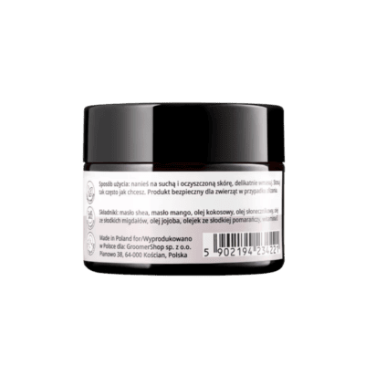 Mubo Paw & Nose Fragrance Free Natural Balm - Naturalne, bezzapachowe masełko do łap i nosa, dla psa i kota, 50g - obrazek 3