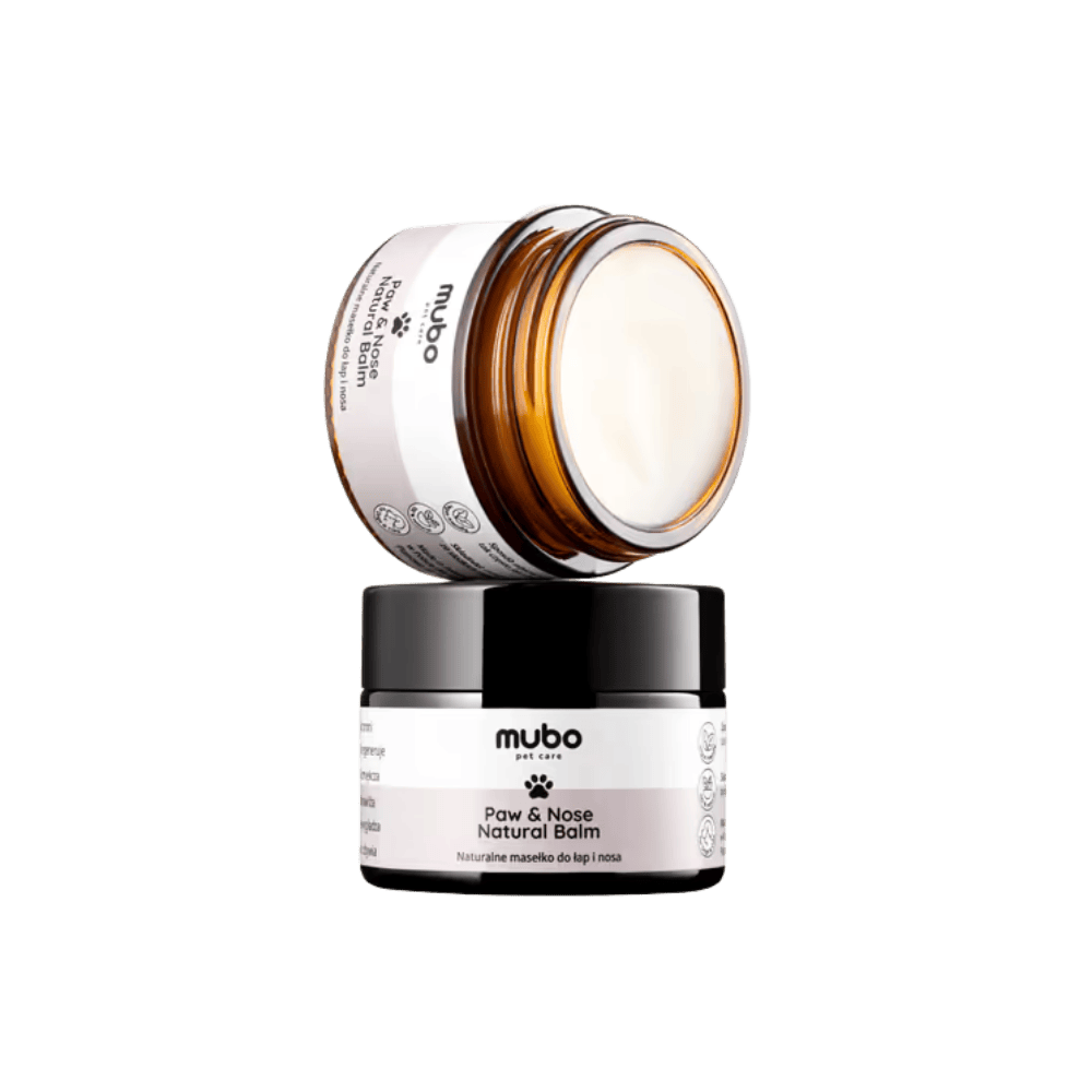 Mubo Paw & Nose Fragrance Free Natural Balm - Naturalne, bezzapachowe masełko do łap i nosa, dla psa i kota, 50g