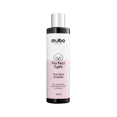 Mubo Perfect Eyes Tear Stain Remover - Płyn do usuwania zacieków i przebarwień pod oczami dla psa i kota, 250ml - obrazek 1