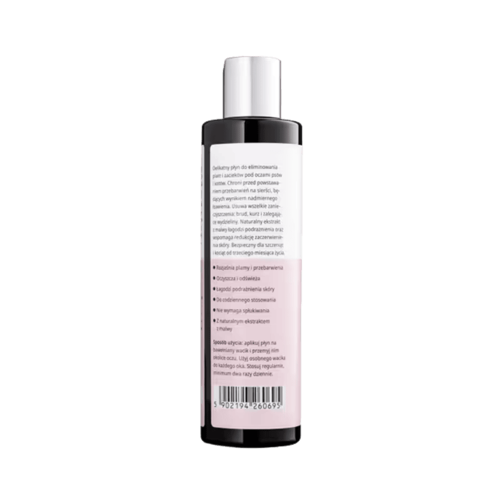 Mubo Perfect Eyes Tear Stain Remover - Płyn do usuwania zacieków i przebarwień pod oczami dla psa i kota, 250ml