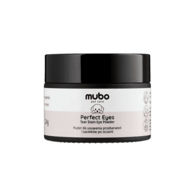 Mubo Perfect Eye Tear Stain Powder - Puder do usuwania plam i zacieków pod oczami dla psa i kota, 24g - obrazek 1