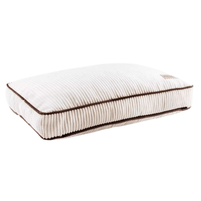 Bowl&Bone Republic Deco – Poducha dla psa i kota, kremowa - obrazek 1
