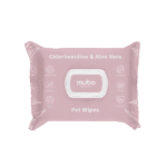 Kolor: Mubo Chlorhexidine & Aloe Vera Pet Wipes - Chusteczki z chlorheksydyną i aloesem dla psa i kota