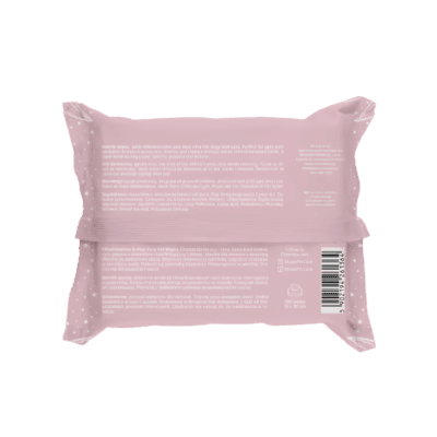 Mubo Chlorhexidine & Aloe Vera Pet Wipes - Chusteczki z chlorheksydyną i aloesem dla psa i kota - obrazek 3